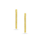 Rivieré Natural Yellow Diamond Hoop Earrings