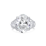 Rivière Platinum 13.96ct Oval Diamond Ring, GIA Certified