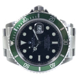 Rolex Submariner "Kermit" M Serial 40mm 16610LV - Pre-Owned