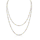 Rivière Multicolor Diamond Necklace 42"