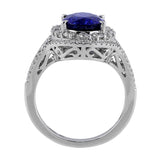 Sapphire Diamond Ring