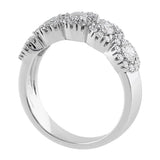 Brilliant Circle Design Diamond Band