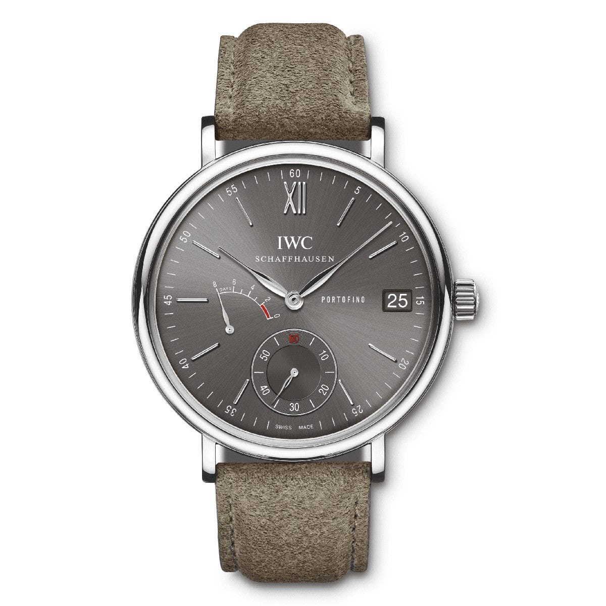Portofino Hand-Wound 8-Days Steel IW510115 – CJ Charles Jewelers