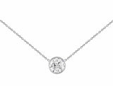 Estate 2ct Diamond Solitaire Necklace, Riviera collection