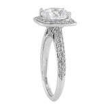 Master Work Micro Pave Set Diamond Setting, Ritani