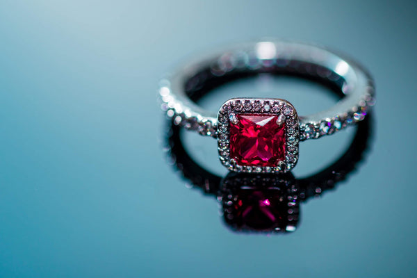 ruby engagement ring