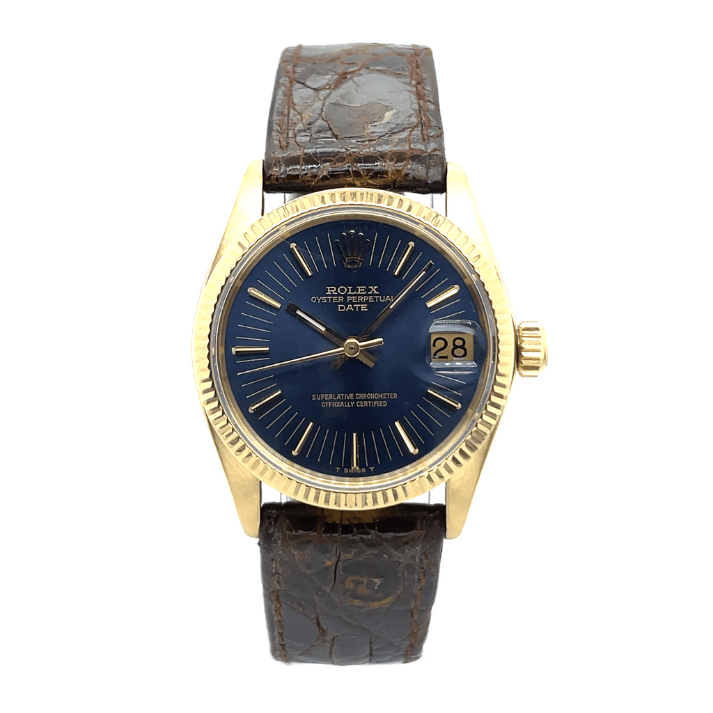 Rolex Datejust 31 6827 Blue Dial 1973 Pre Owned