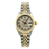 Rolex Lady-Datejust 26mm Ivory Pyramid 69173 - Pre-Owned