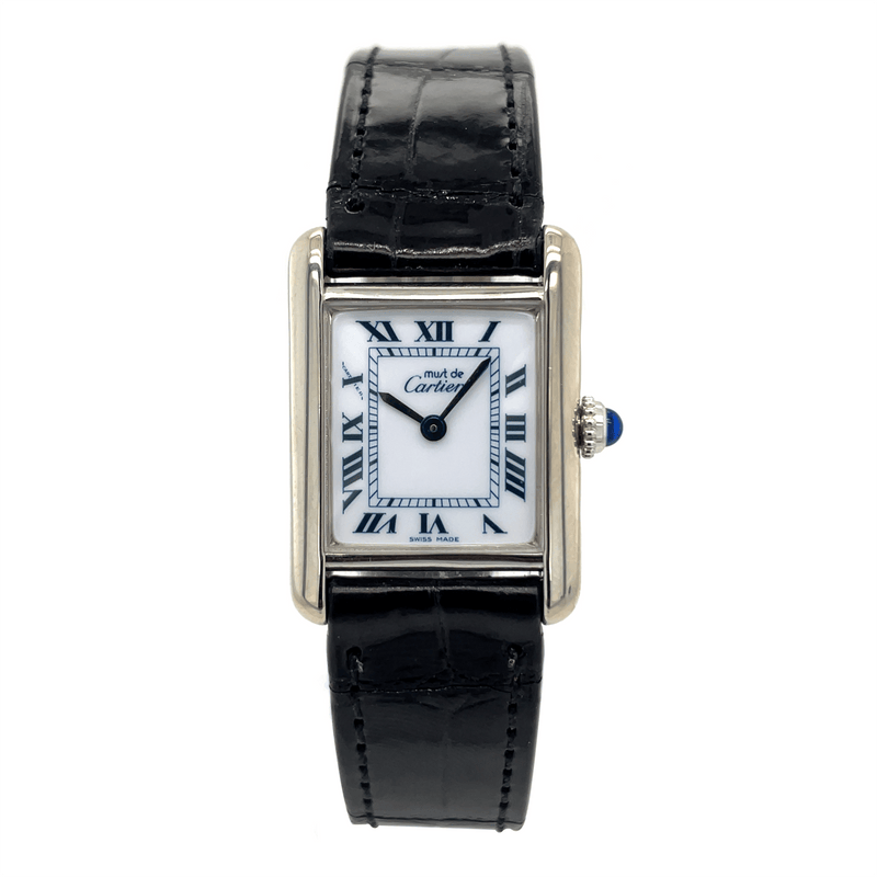 Cartier Must Tank SM W1001565 - Certified Pre-Owned – CJ Charles Cartier Must Tank SM W1001565 - Certified Pre-Owned – CJ Charles