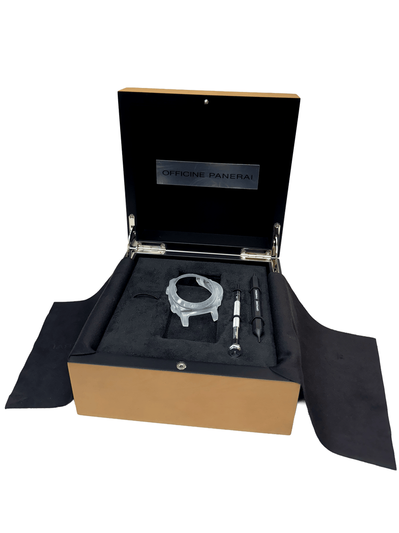 PANERAI LUMINOR 1950 3 DAYS GMT 44MM PAM00320 -  CERTIFIED PRE - OWNED