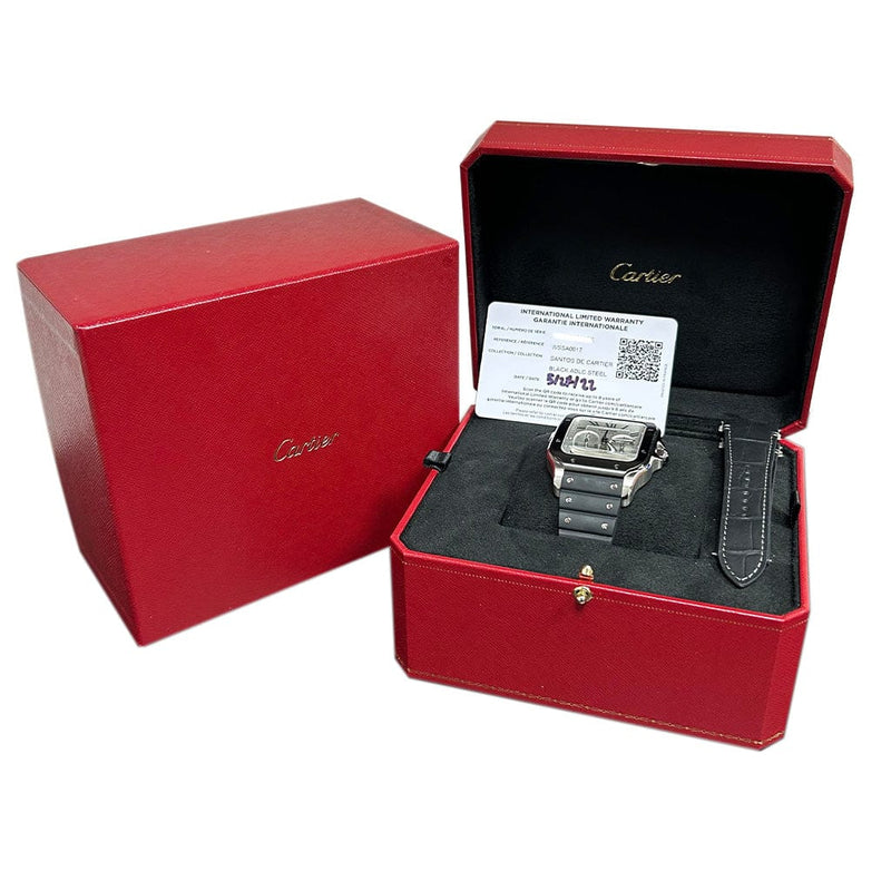 Cartier Santos Chronograph WSSA0017 - Certified Pre-Owned