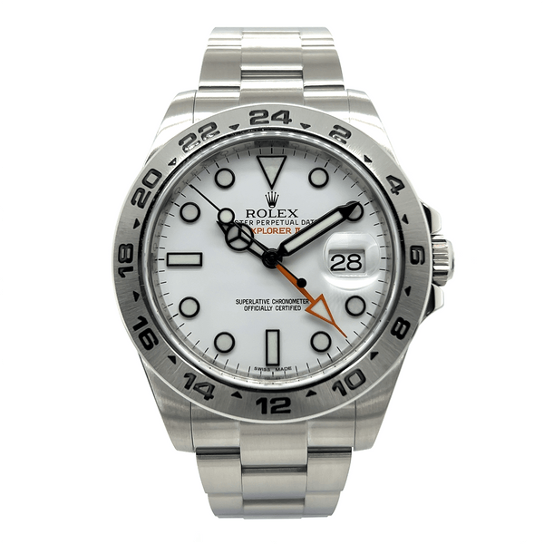 Rolex Explorer II 216570 White Dial - Pre-Owned