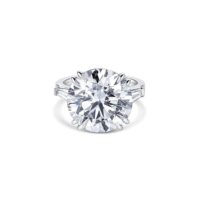 Rivière Platinum 10.93ct Round Brilliant Cut Diamond Ring, GIA Certified