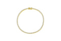 18K Yellow Gold Diamond Tennis Bracelet