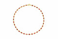 Rivière 18K Yellow Gold Ruby & Diamond Choker Necklace