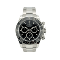 Rolex Cosmograph Daytona 40mm Stainless Steel Black Dial – Ref. 126500LN  PRE - OWNED