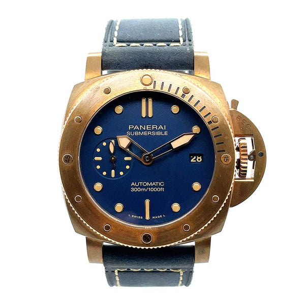 Panerai Submersible Bronzo Blu Abisso PAM01074 - 42MM - Certified Pre-Owned