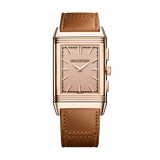 Pink Gold Reverso Tribute Chronograph Manual Winding Men’s Watch Q389256J