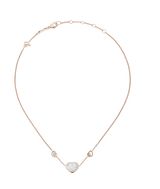 My Happy Hearts Necklace Mother of Pearl