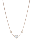 My Happy Hearts Necklace Mother of Pearl