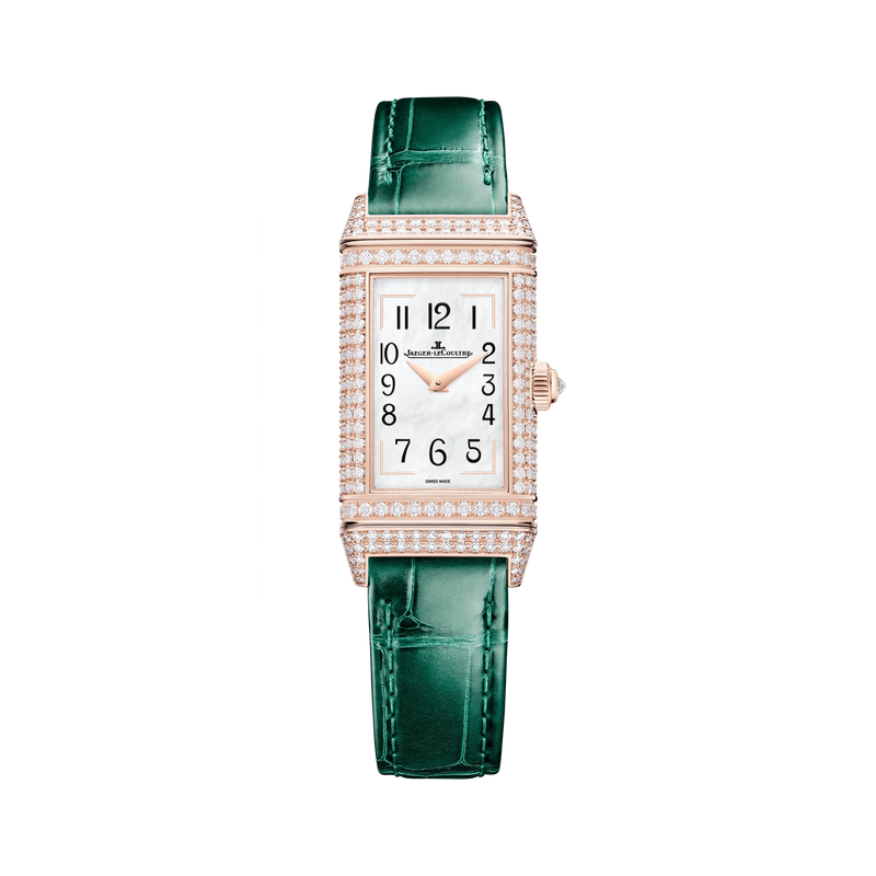 Pink Gold Reverso One Precious Flowers Women’s Watch Q3292434