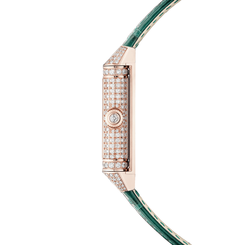 Pink Gold Reverso One Precious Flowers Women’s Watch Q3292434