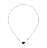 My Happy Hearts Necklace Onyx