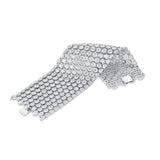 18kt White Gold 52.81ctw Diamond Flexible Bracelet