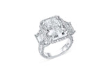 Platinum Rivière Diamond Ring