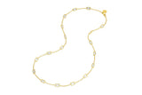 Salavetti Brillante 18K Yellow Gold 7.75-Carat Baguette Diamond Necklace