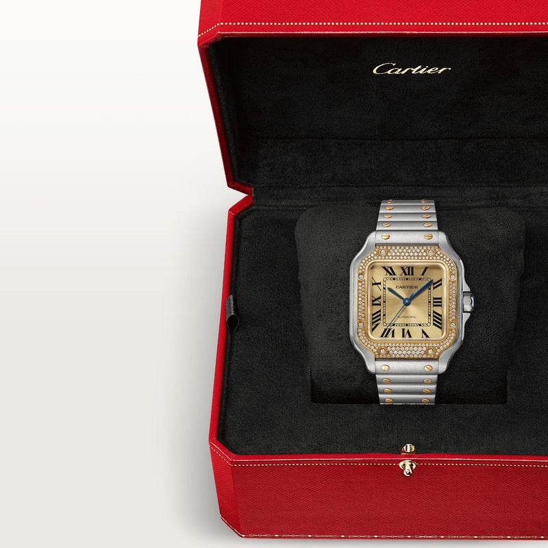 Santos de Cartier watch CRW3SA0007