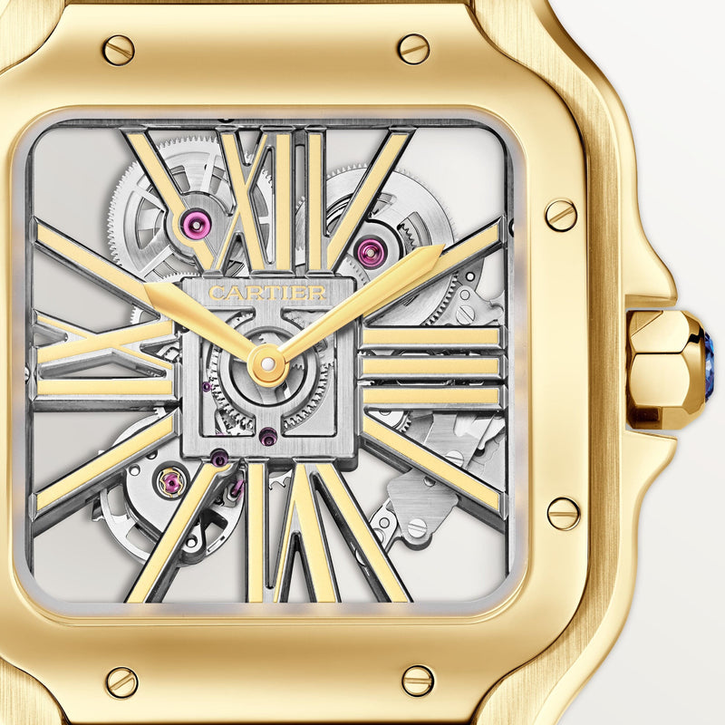 Santos de Cartier watch CRWHSA0042