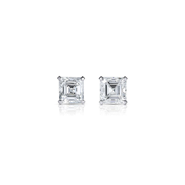 Rivière Platinum 10.18ctw Diamond Stud Earrings, GIA Certified