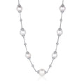 18kt White Gold 16mm Pearl Diamond 51