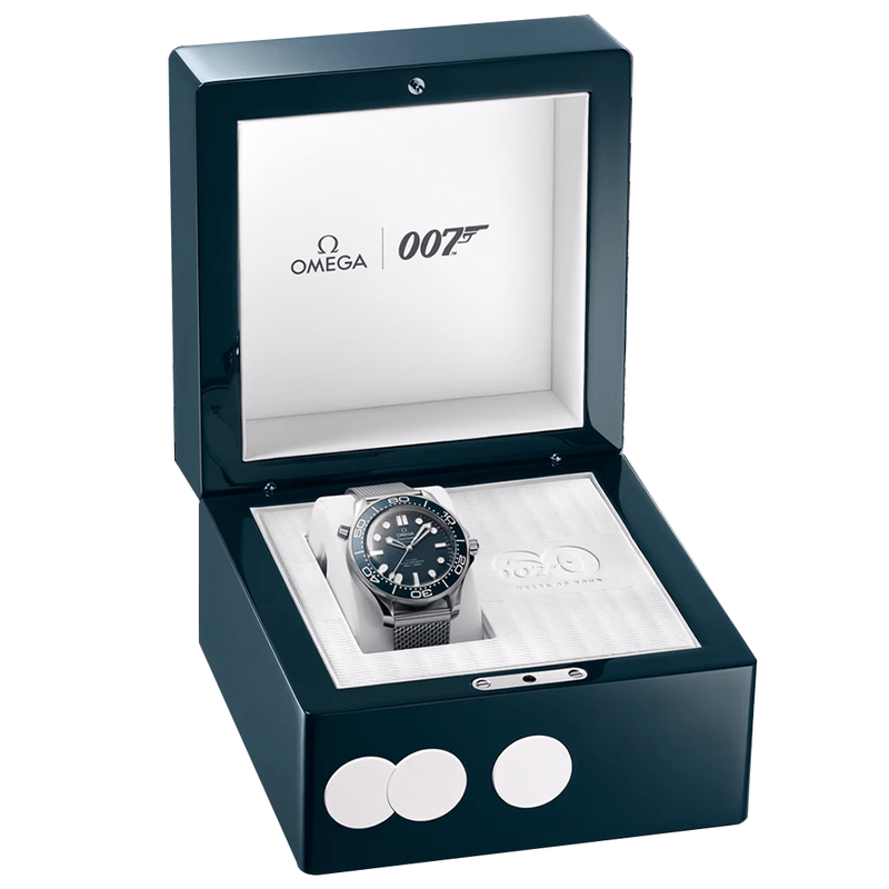 Seamaster Diver 300m Co‑Axial Master Chronometer 42 mm James Bond 60th anniversary 210.30.42.20.03.002