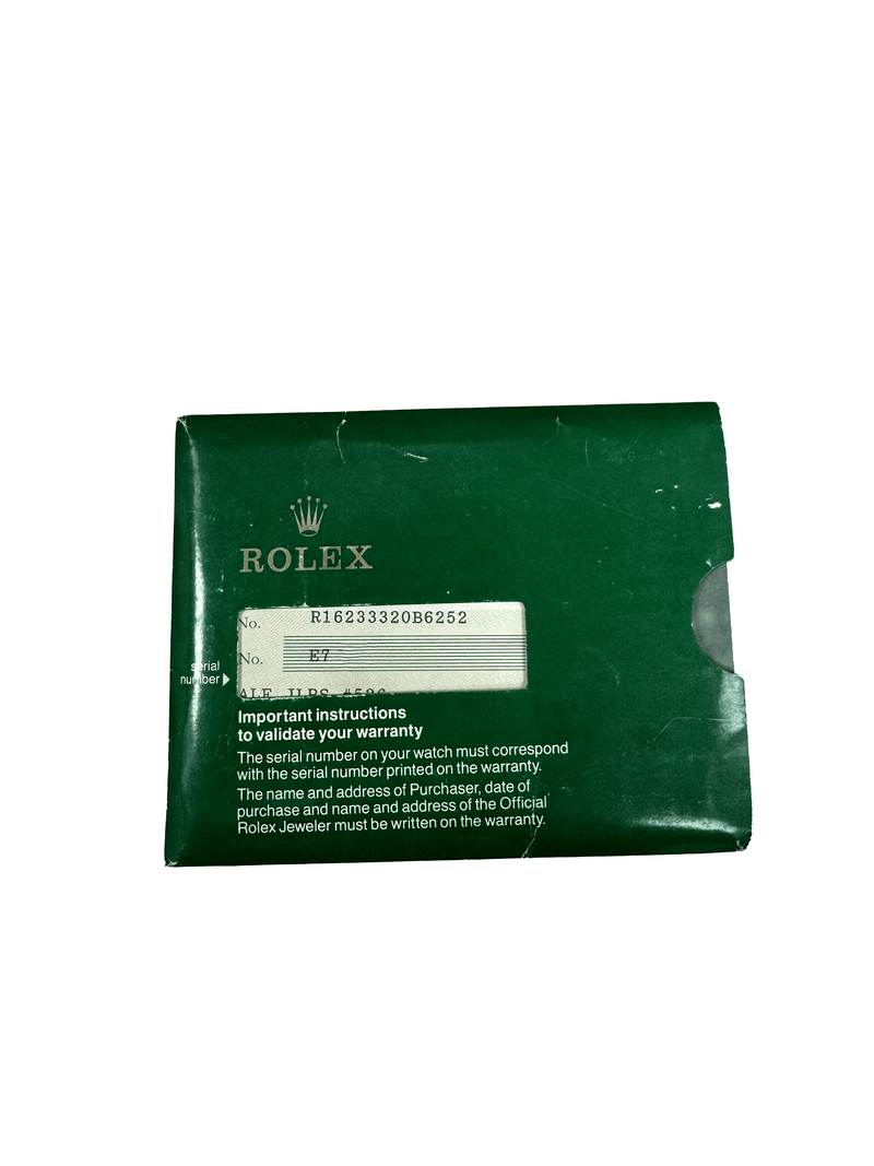 ROLEX DATEJUST 36MM 16233 - PRE - OWNED