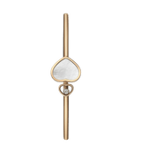 Happy Heart Bangle Mother of Pearl