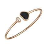 Happy Heart Bangle Onyx