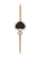 Happy Heart Bangle Onyx