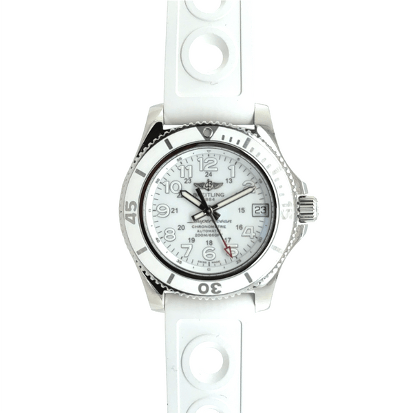 BREITLING SUPEROCEAN 36MM A17312 - PRE - OWNED