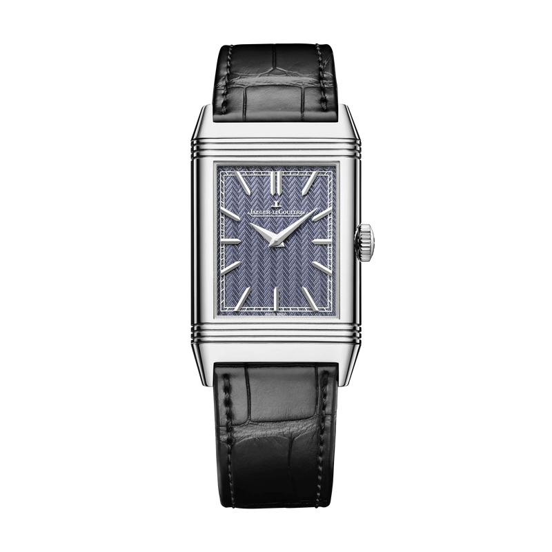 White Gold Reverso Tribute Enamel Men’s Watch Q39334S2