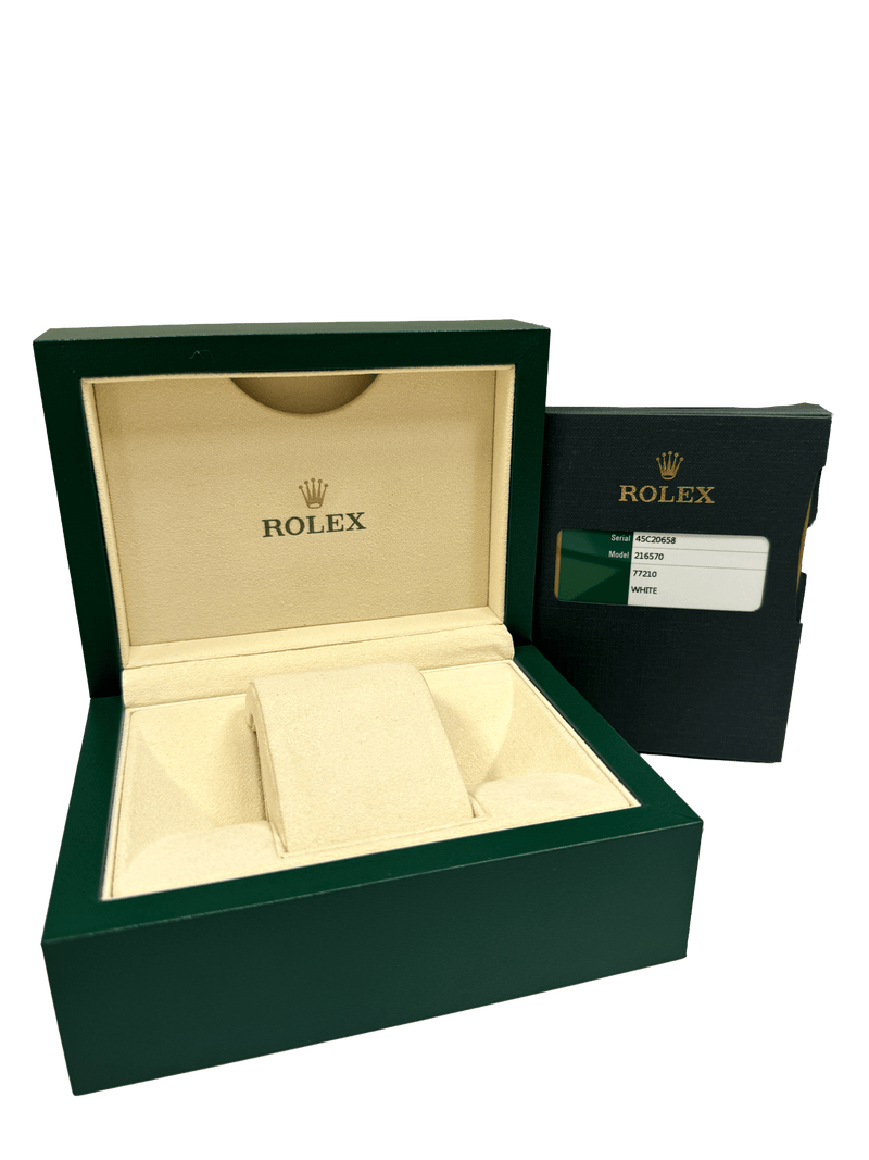 ROLEX OYSTER PERPETUAL EXPLORER II 42MM 216570 - PRE - OWNED