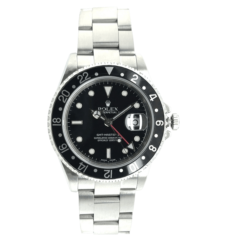 ROLEX GMT MASTER II 40MM 16710 - PRE - OWNED