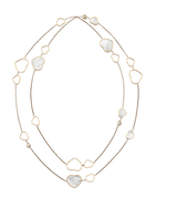 Happy Hearts Sautoir necklace Mother of Pearl