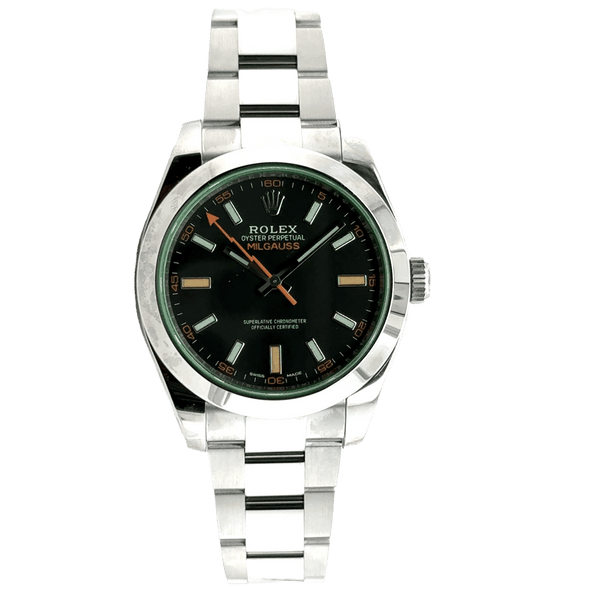 ROLEX MILGAUSS 40MM 116400- PRE - OWNED
