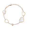My Happy Hearts Bracelet Mother of Pearl