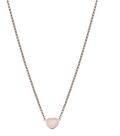 My Happy Hearts Necklace Pink Opal