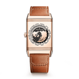 Pink Gold Reverso Tribute Geographic Men’s Watch Q714256J