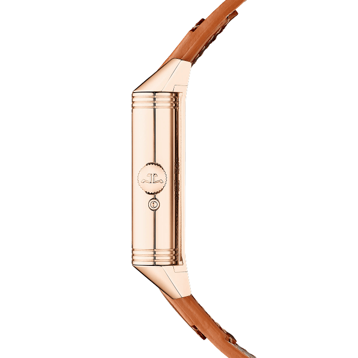 Pink Gold Reverso Tribute Geographic Men’s Watch Q714256J