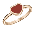 Happy Hearts Ring Carnelian